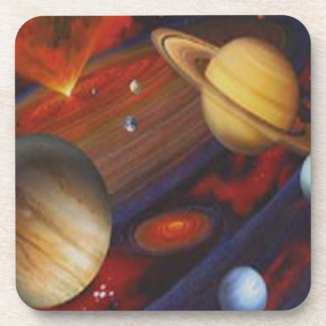 Porta-copo Portas copos de espaço (Frente)