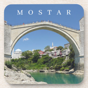 Porta-copo Portas copos de exibição da ponte antiga Mostar