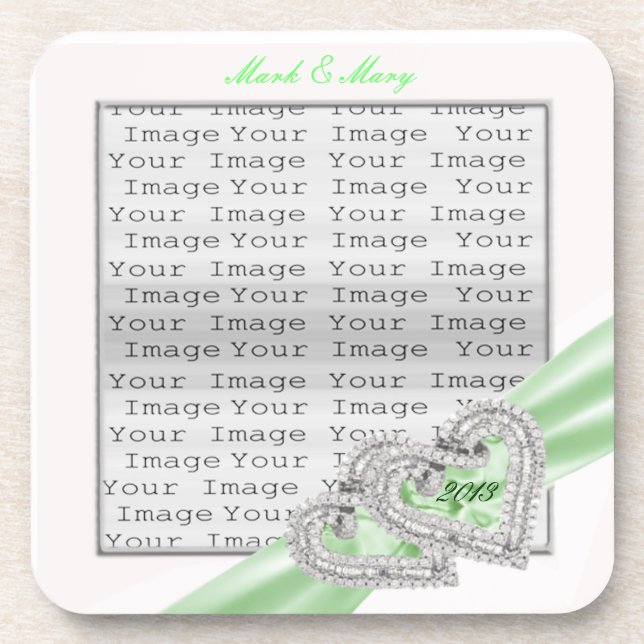 Porta-copo Portas copos de Friso de Limões Personalizadas (Frente)