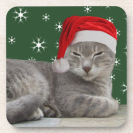 Porta-copo Portas copos de gato natalino