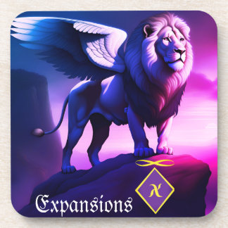 Porta-copo Portas copos de leão branco