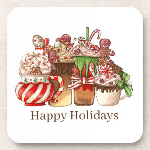 Porta-copo Portas copos de Natal