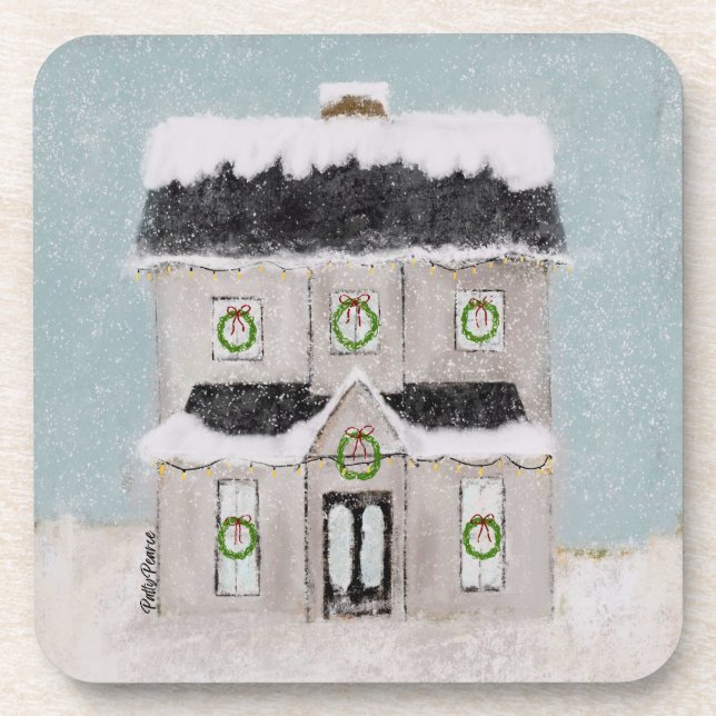 Porta-copo Portas copos de Natal (Frente)