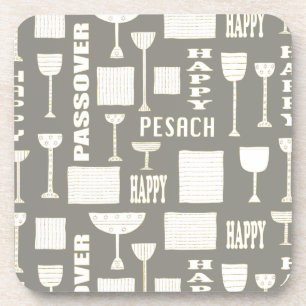 Porta-copo Portas copos de passagem "Wine and Matzah Passover