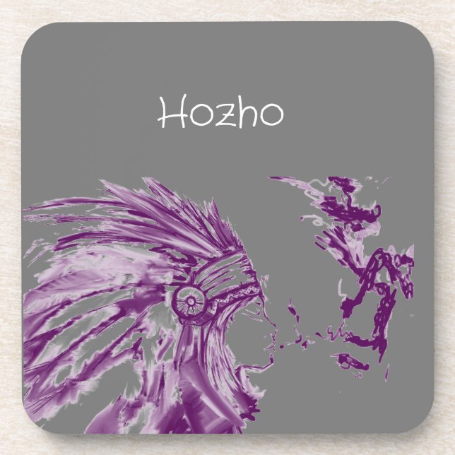 Porta-copo Portas copos de paz tribais na Índia (Frente)