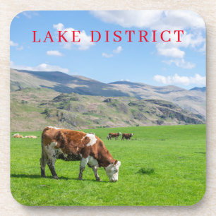 Porta-copo Portas copos de vista de pastagem de vacas do Dist