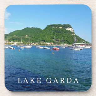 Porta-copo Portas copos de vista do Lago Garda Rock de Garda