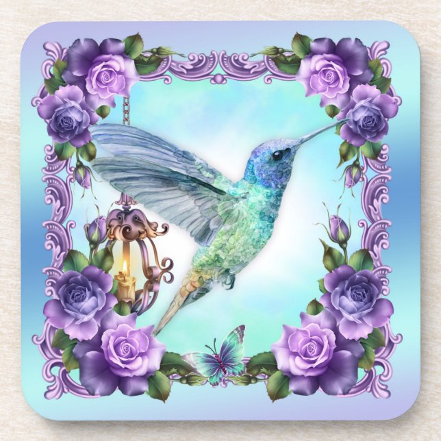 Porta-copo Portas copos do colibri com parte traseira da (Frente)