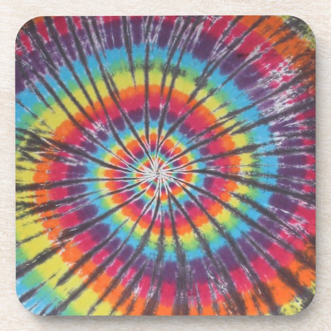 Porta-copo Portas copos do Rainbow Spiral Tie Dye (Frente)