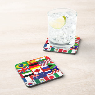 Porta-copo Portas copos do World Flags