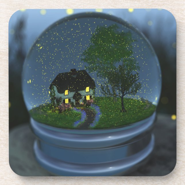 Porta-copo Portas copos Firefly Globe Cork (Frente)