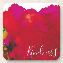 Portas copos "Flores Magenta"