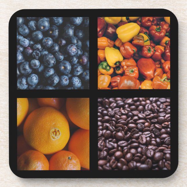 Porta-copo Portas copos Foodie 4 (Frente)