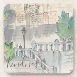 Porta-copo Portas copos "France Watercolor"