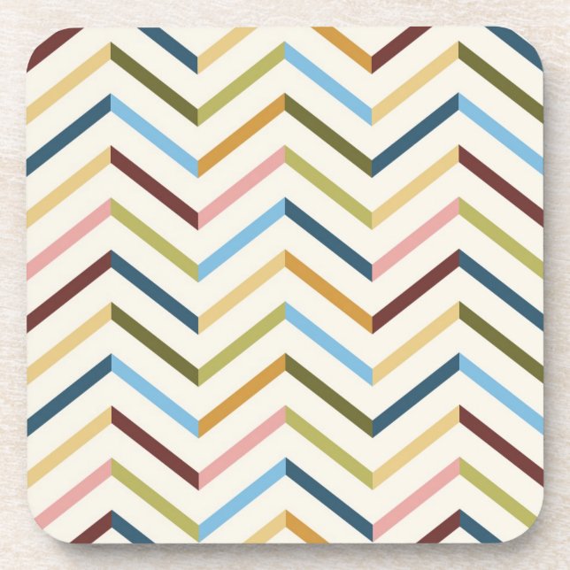 Porta-copo Portas copos MultiColor Chevron (Frente)
