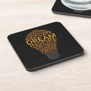 Porta-copo Portas copos personalizadas da lâmpada Inspiracion