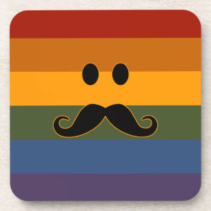 Porta-copo Portas copos personalizadas do Orgulho de bigode