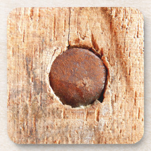 Porta-copo Portas copos plásticas duras do prego oxidado
