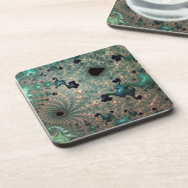 Porta-copo Portas copos plásticas Emerald e Dourada Mandelbro