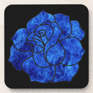 Porta-copo Portas copos Rosa de Fogo Azul