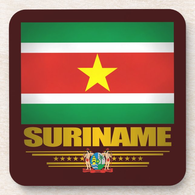 Porta-copo portas copos "Suriname Pride" (Frente)