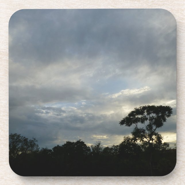 Porta-copo Portas copos tropicais do por do sol (Frente)