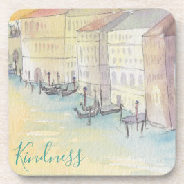 Porta-copo Portas copos "Venice Watercolor Sketch"