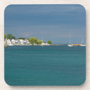 Porta-copo Porto da ilha de Mackinac