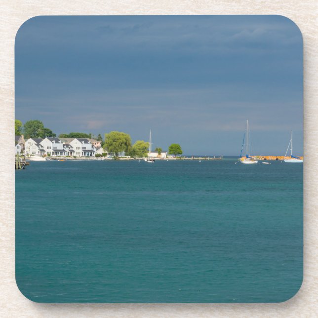 Porta-copo Porto de Mackinac (Frente)