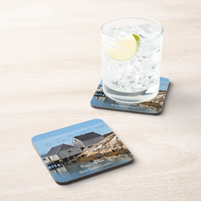 Porta-copo Porto de Peggy, Nova Escócia, Canadá (Lado Direito)