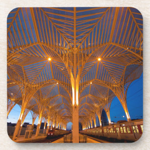 Porta-copo Portugal, Lisboa. Vista Da Estação Moderna