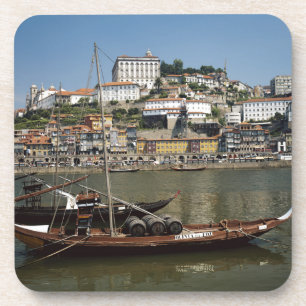 Porta-copo Portugal, Porto, Barco Com Barris De Vinho