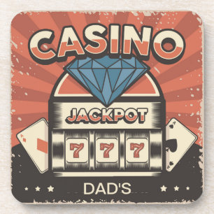 Porta-copo Pote Dia de os pais Casino Jack