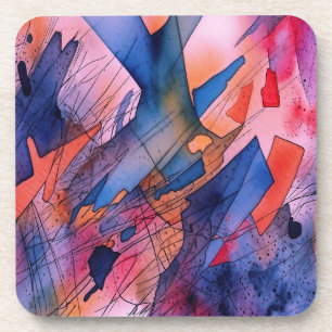 Porta-copo "Potencial desencadeado" Arte Abstrato Contemporân