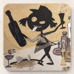 Porta-copo poucas portas copos bêbedas