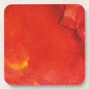 Porta-copo Pousa- Copos Abstratos - Brilho de Brasa Flamejant