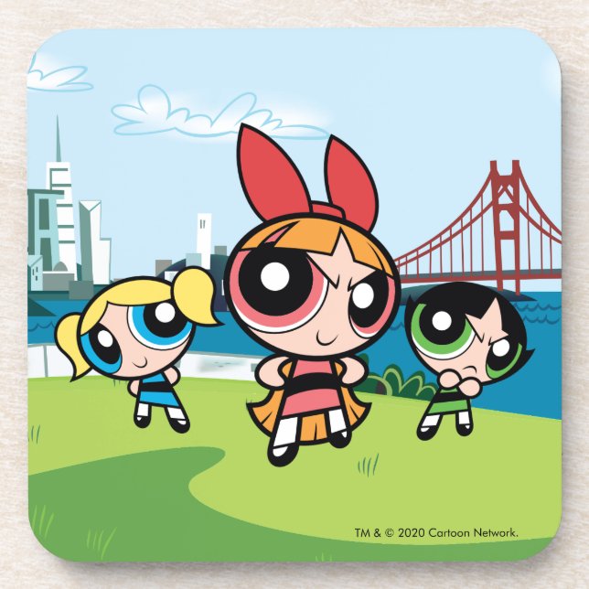 Porta-copo Powerpuff Girls Super Fierce (Frente)