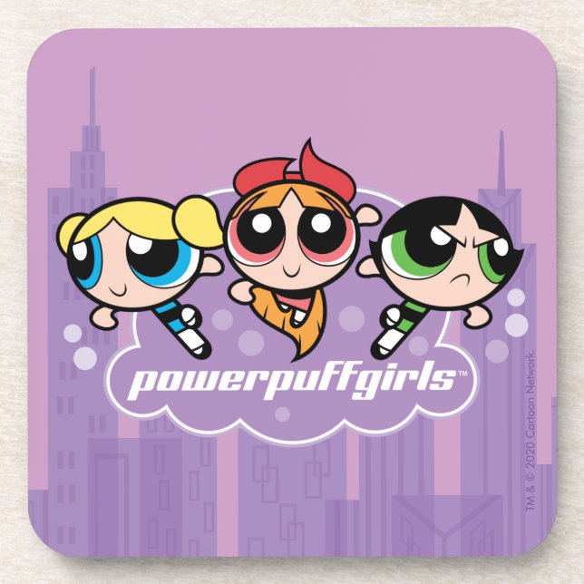 Porta-copo Powerpuff Girls Team Logo (Frente)