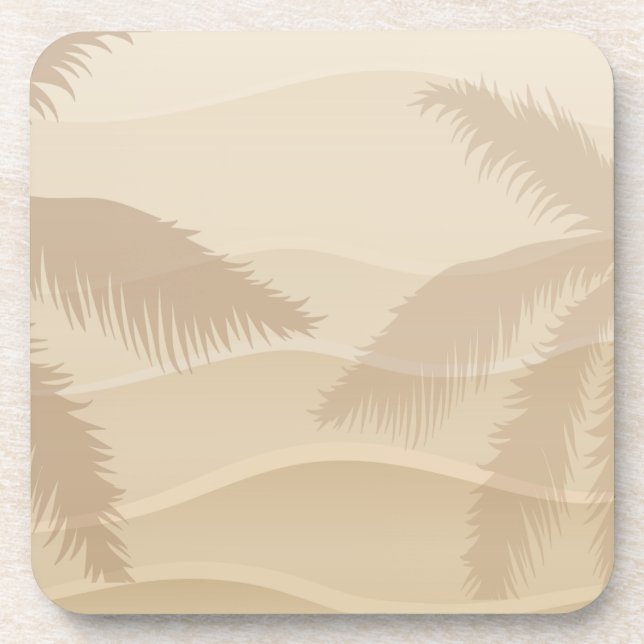 Porta-copo Praia Tropical (Frente)