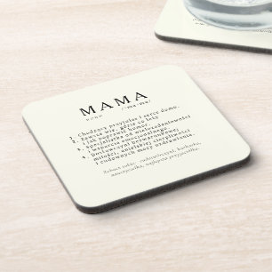 Porta-copo Presente de mãe polonesa - Ecru de definição de MA