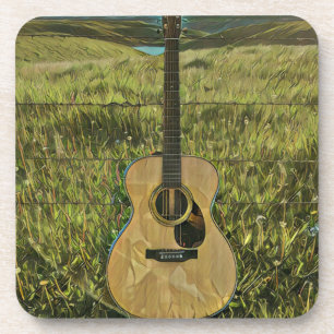 Porta-copo Presente para namorado guitarrista