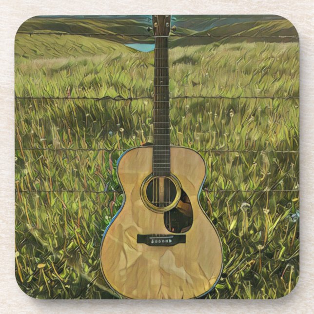 Porta-copo Presente para namorado guitarrista (Frente)