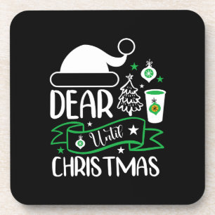 Porta-copo Presente Xmas até o Natal