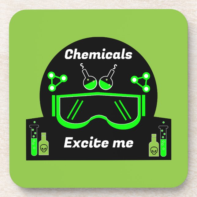 Porta-copo Presentes de Engenheiros Químicos Engraçados (Frente)