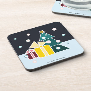Porta-copo Presentes de Natal