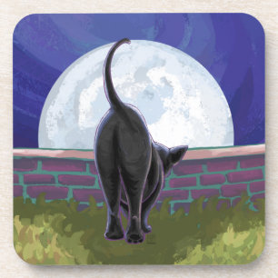 Porta-copo Presentes e Acessórios Black Cat