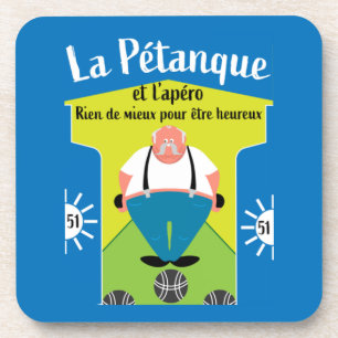 Porta-copo presentes engraçados de Pétanque