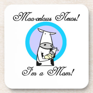 Porta-copo Presentes novos da mamã MOO-velous