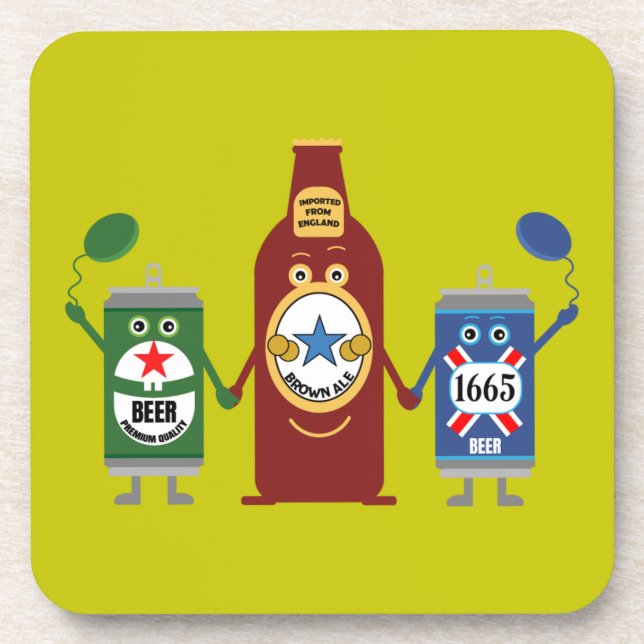 Porta-copo Presentes originais para amantes de cerveja (Frente)