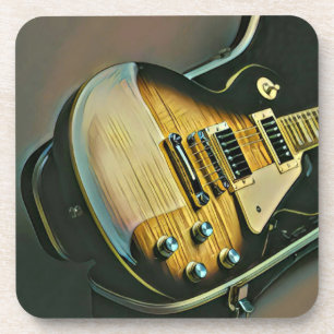 Porta-copo Presentes para guitarrista